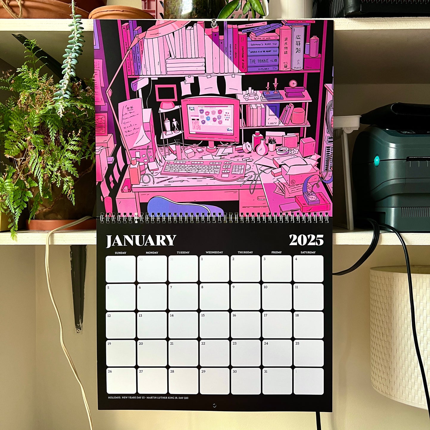 2025 Wall Calendar - PHYSICAL PRODUCT