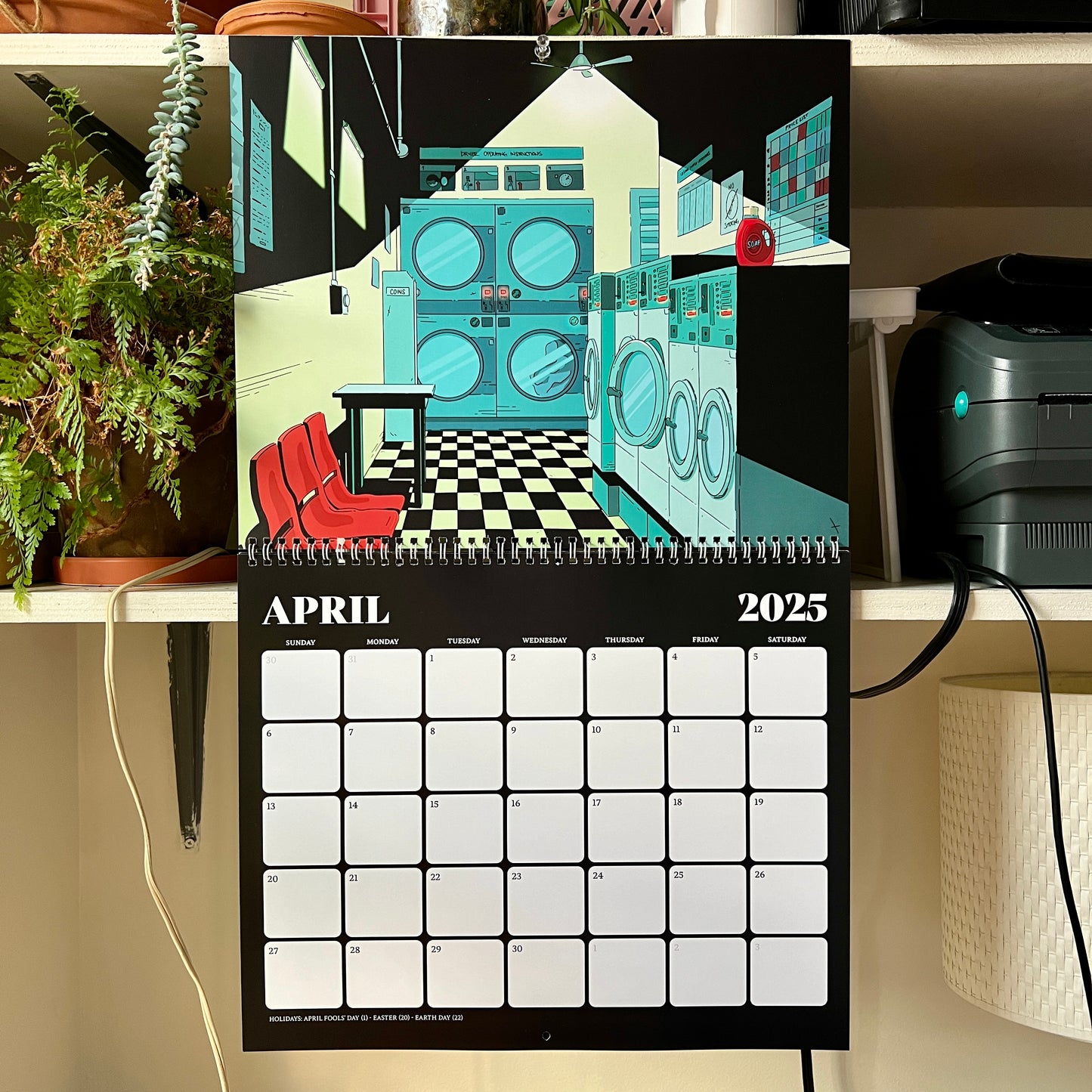 2025 Wall Calendar - PHYSICAL PRODUCT