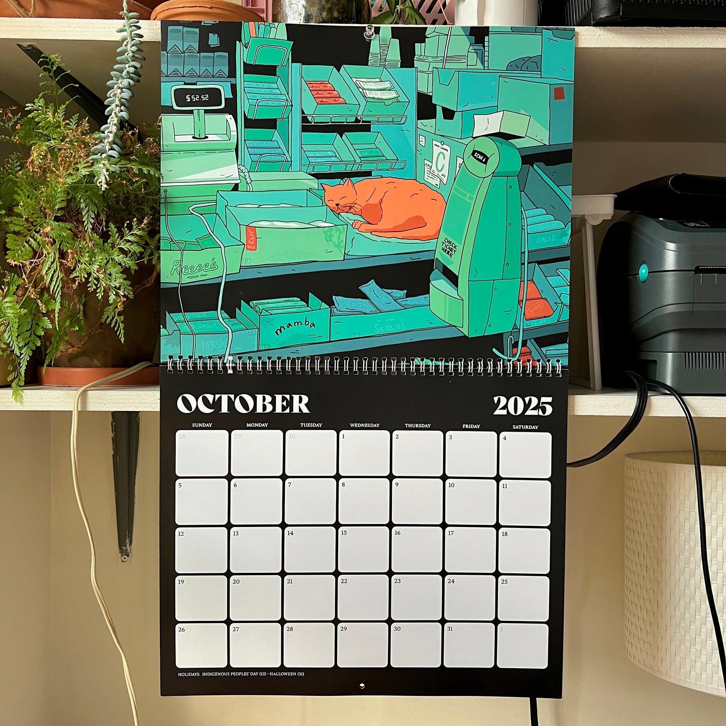 2025 Wall Calendar - PHYSICAL PRODUCT