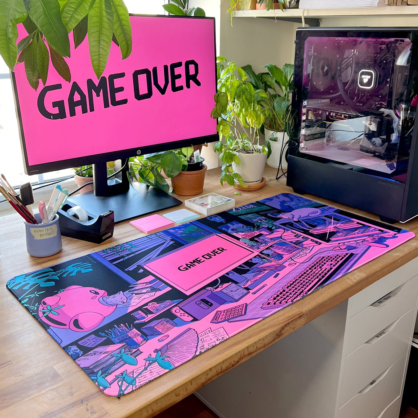 Game Over - Desk Mat
