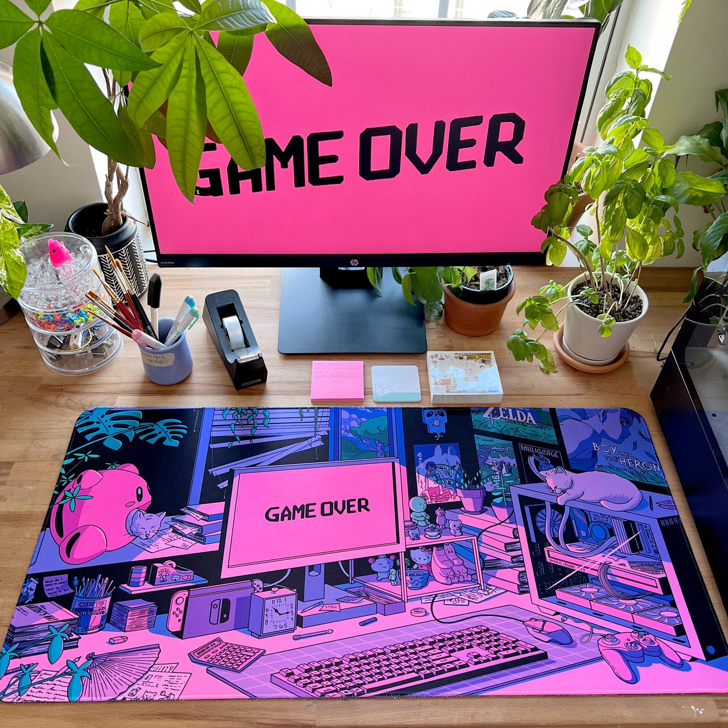 Game Over - Desk Mat