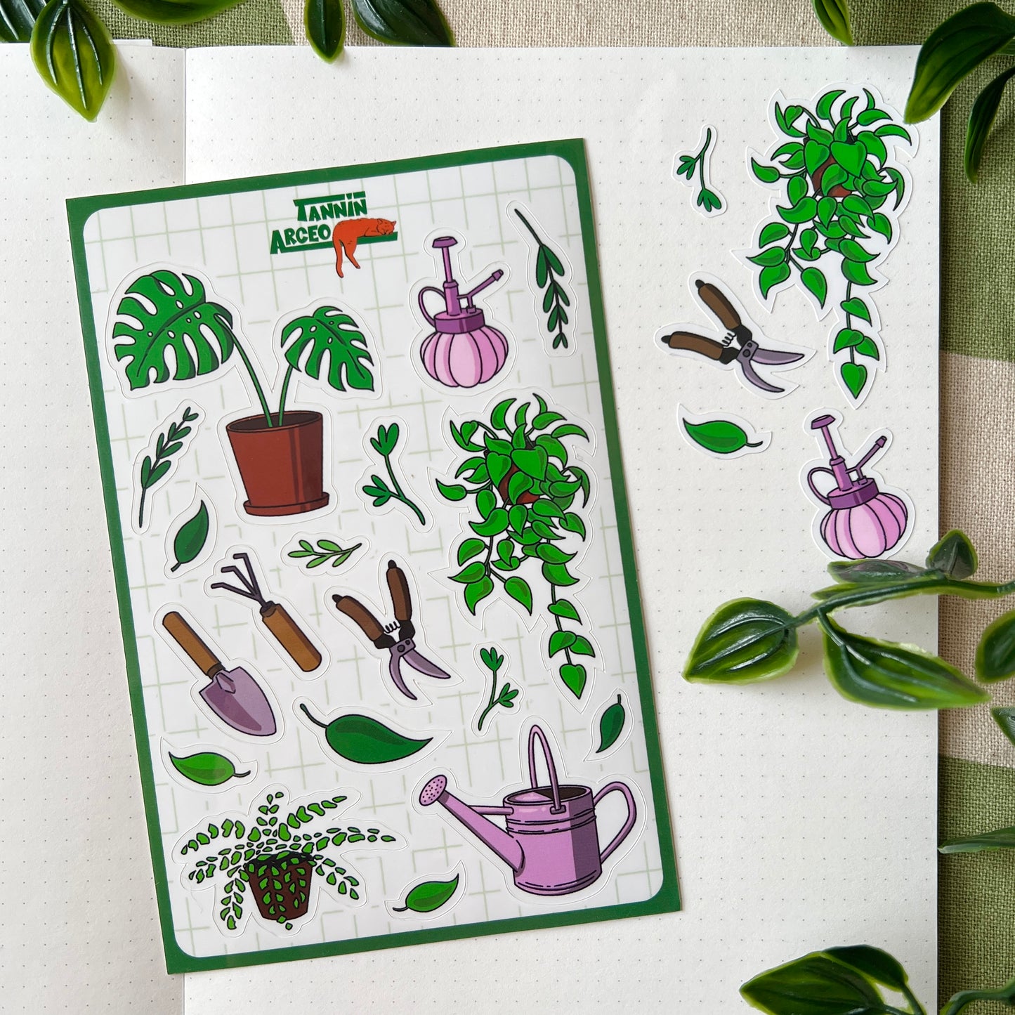 Houseplants Sticker Sheet