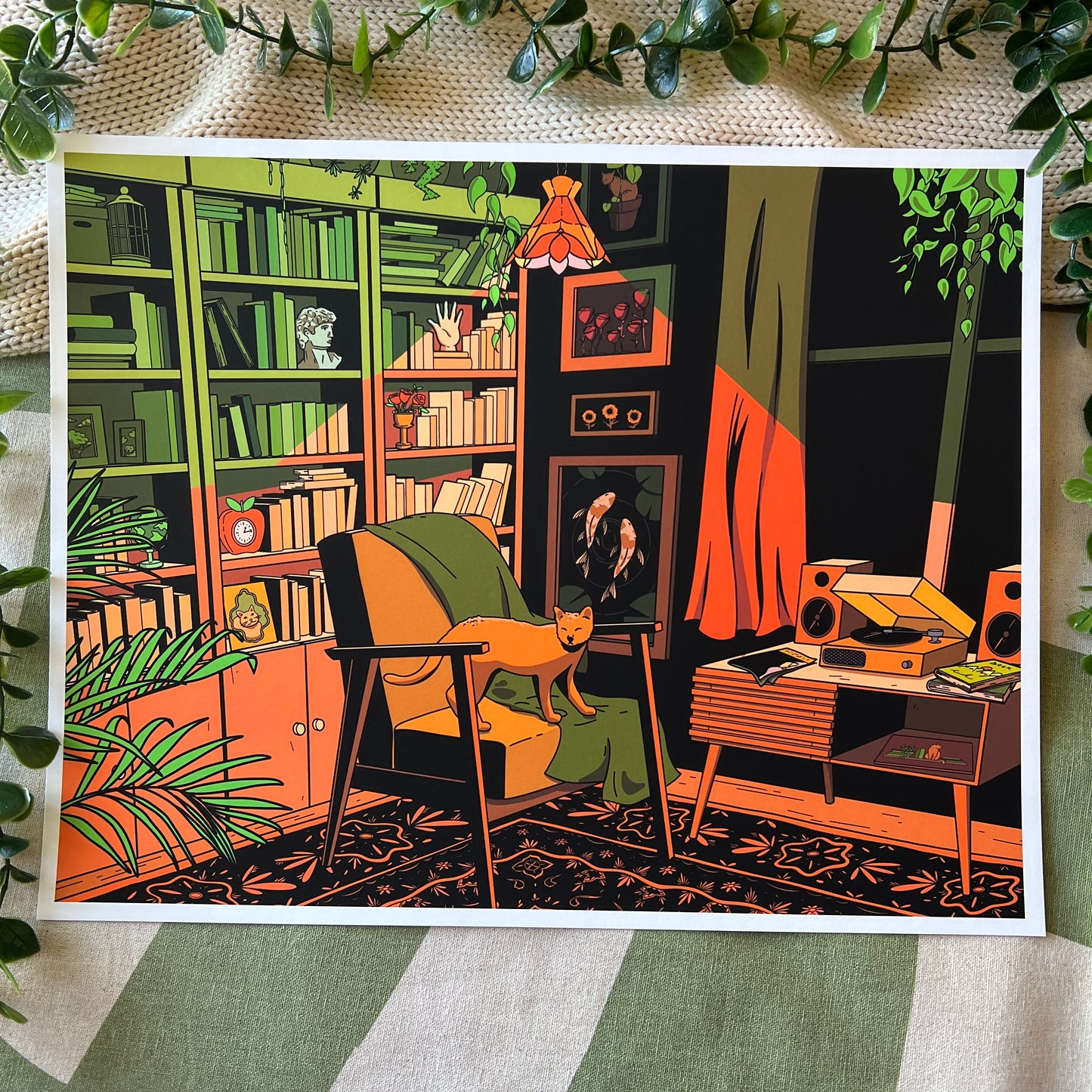 Lamplight - Art Print