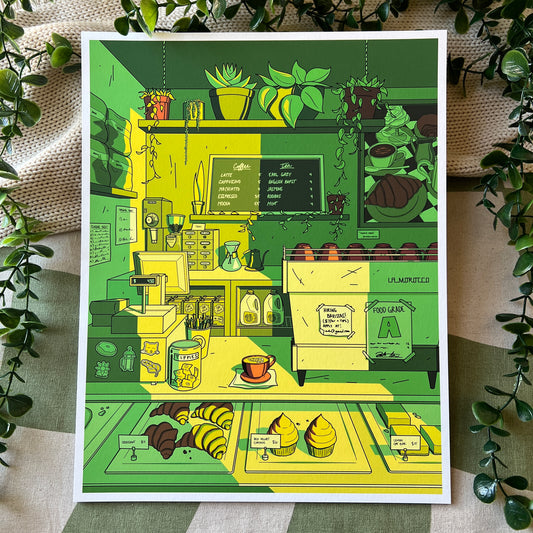 Barista Daydreams - Art Print