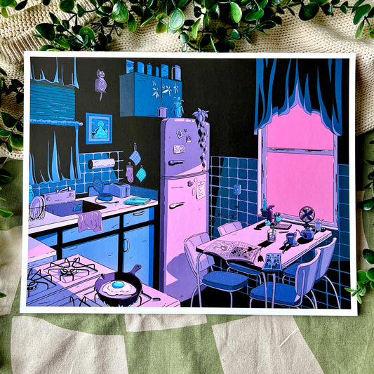 Nana's Kitchen - Art Print