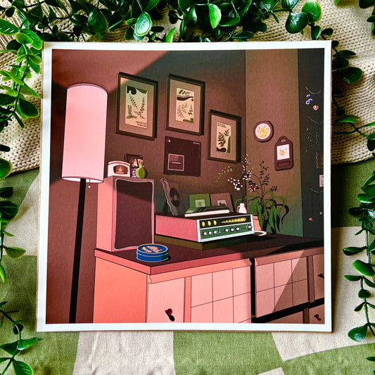 Late Night Tunes - Art Print