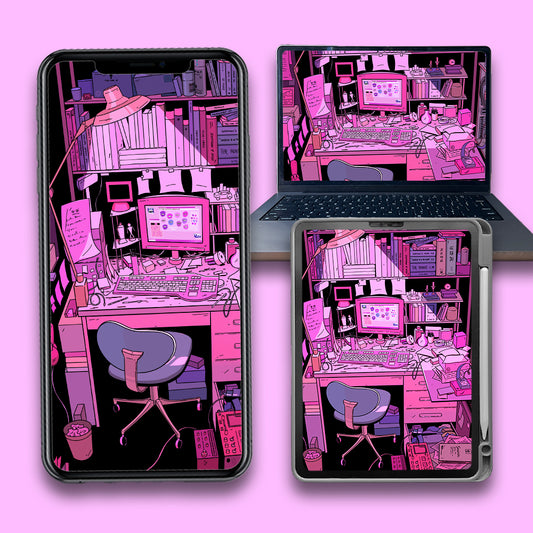 Messy Messy - Wallpaper